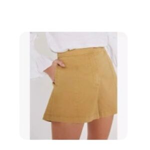 NWT Cinq a Sept Women's Twill Sawyer short. Size 6. $50